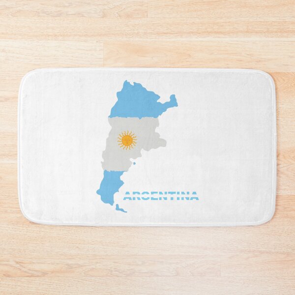 Artikelvorschau, Argentinien-Kartenflagge entworfen und verkauft von Tienda-Vane.