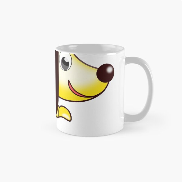 Item preview, Animal Caricature Cartoon Dog Smile Color Art designed and sold by greengoodnich.