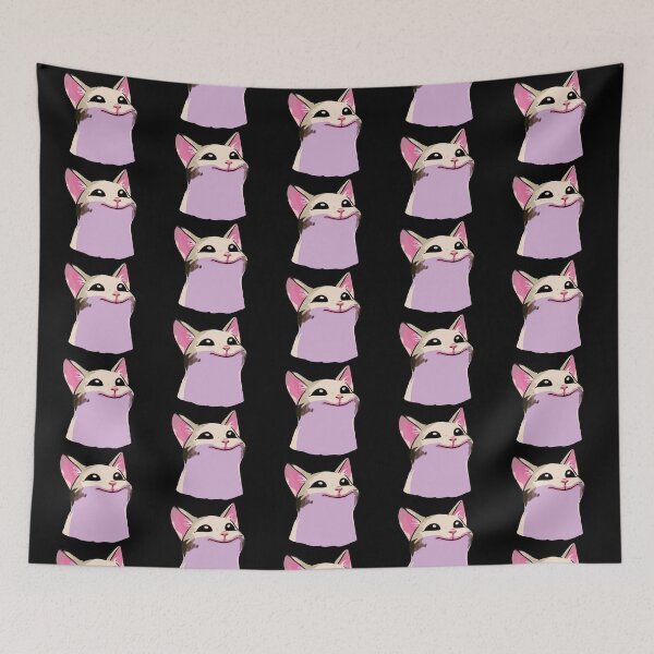 Item preview, Pop Cat Meme, Cursed Cat Images designed and sold by printify.