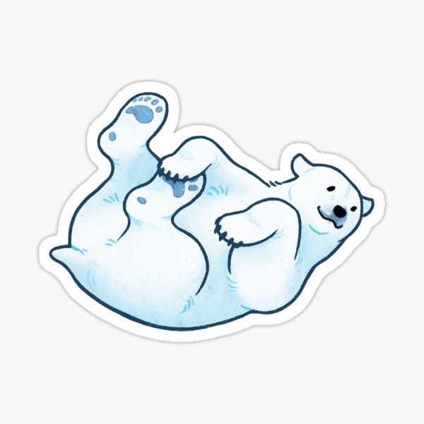Little Polar Bear Sticker