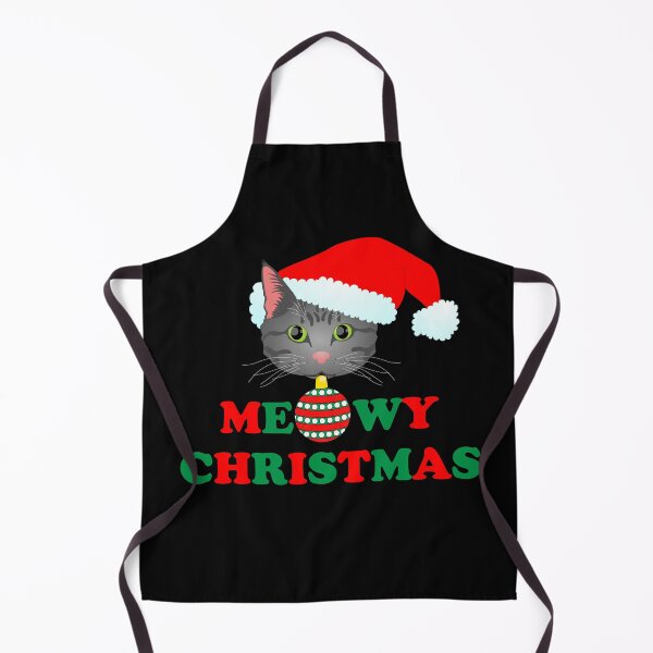 Item preview, Meowy Christmas 2: Grey Tabby (Red and Green) designed and sold by Zia Frazier.