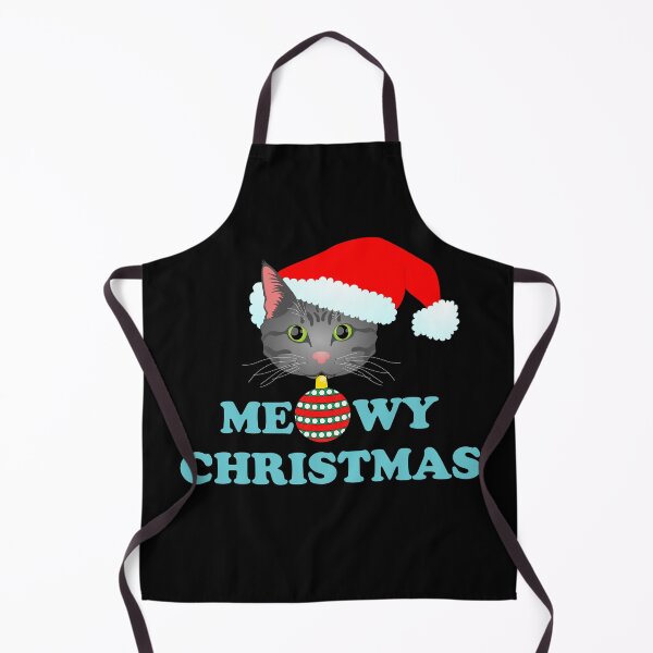 Item preview, Meowy Christmas 2: Grey Tabby (Blue) designed and sold by Zia Frazier.