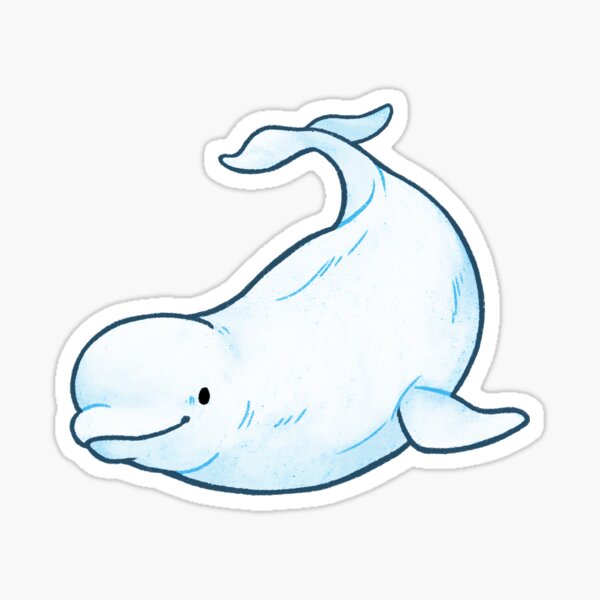 Item preview, Little Beluga Whale designed and sold by Asterwild.