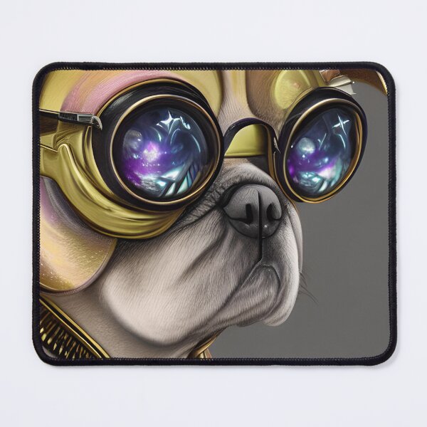 Item preview, Cool pug with glasses - Cute designed and sold by The-Meraki-Man.