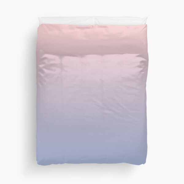 Rose Quartz/Serenity gradient Duvet Cover