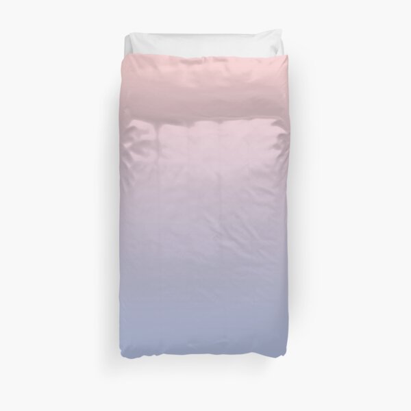 Rose Quartz/Serenity gradient Duvet Cover