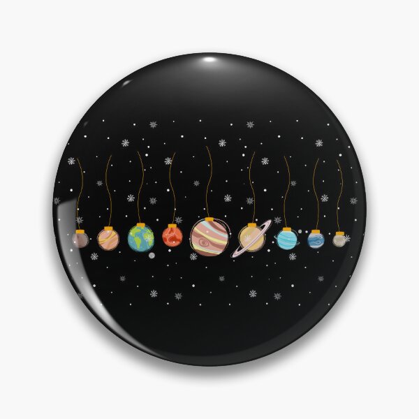 Item preview, Solar System Planets Christmas Ornaments designed and sold by Caregiverology.