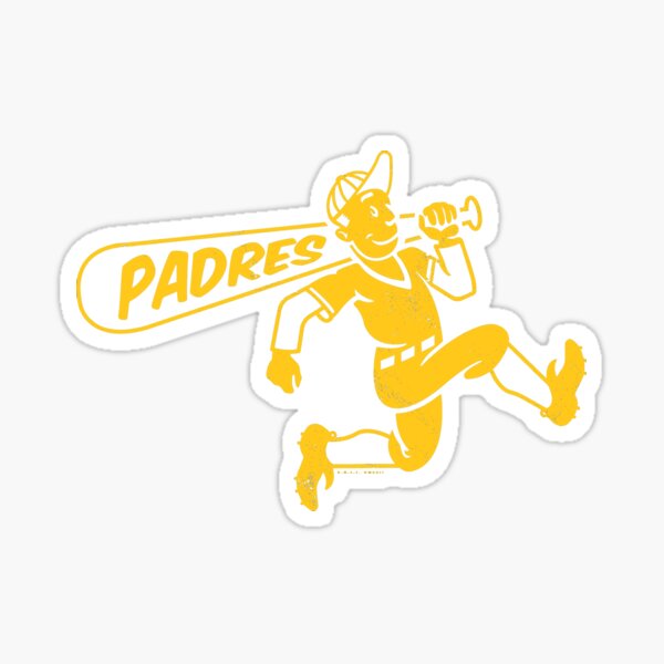 diego padres vintage - San Diego Padres - Sticker