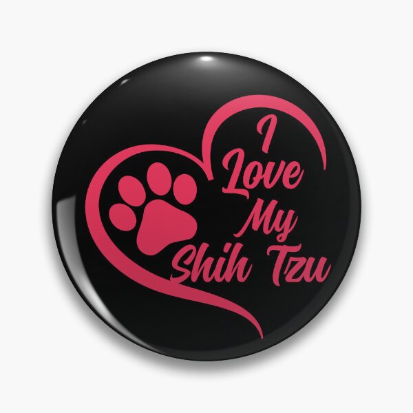 Artikelvorschau, Ich liebe meinen Shih Tzu, Shih Tzu-Hund entworfen und verkauft von GreatWest.