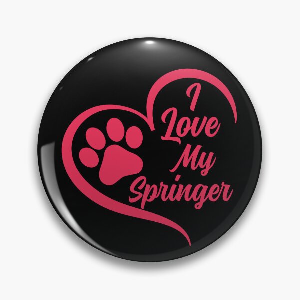 Item preview, I Love My Springer, Springer Spaniel Dog designed and sold by GreatWest.