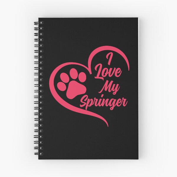 Artikelvorschau, Ich liebe meinen Springer, Springer Spaniel-Hund entworfen und verkauft von GreatWest.