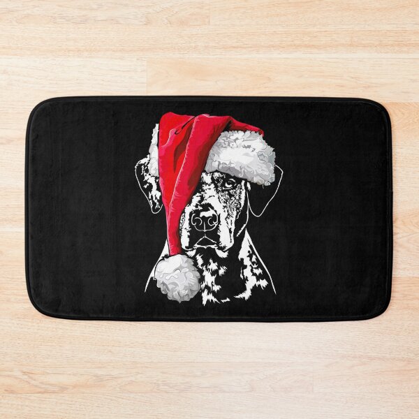 Item preview, Santa Catahoula Leopard Dog Christmas Dogs designed and sold by dogarts.