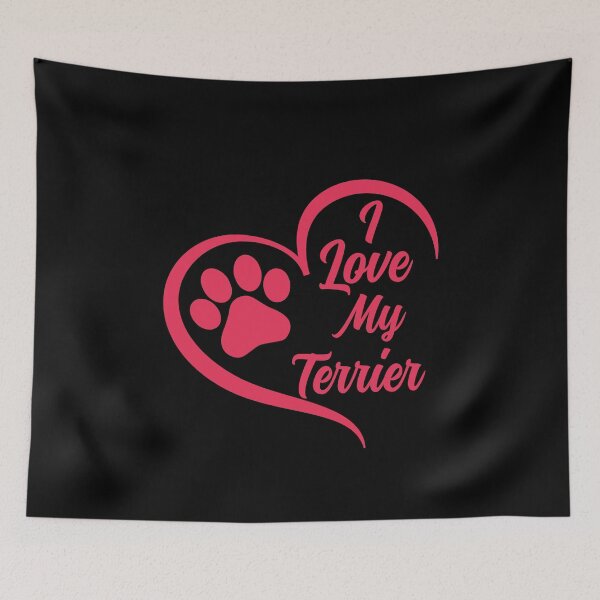 Item preview, I Love My Terrier, Terrier Dog designed and sold by GreatWest.