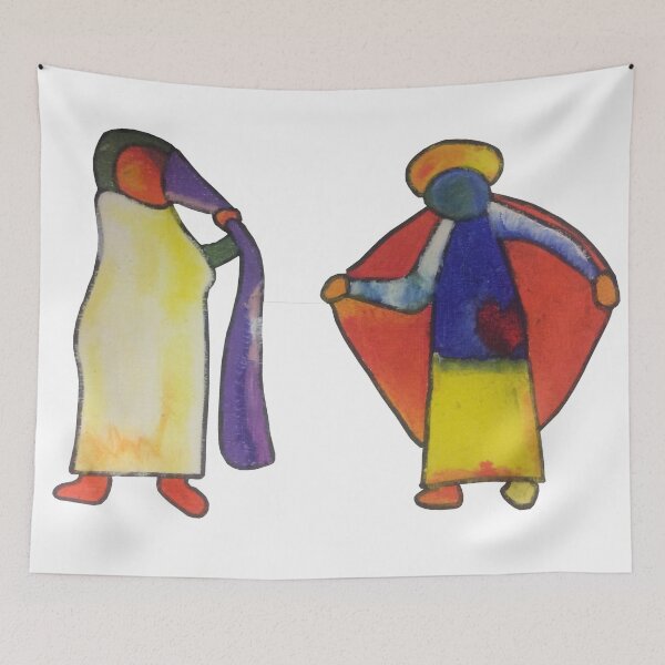 Item preview, Dos figuras de Michael designed and sold by The  Hamlet Charity.