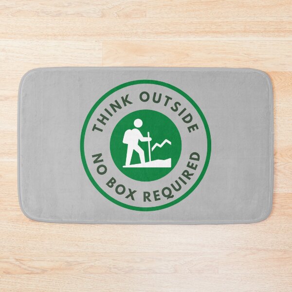 Item preview, Think Outside - No Box Required designed and sold by MtWoodsonSales.