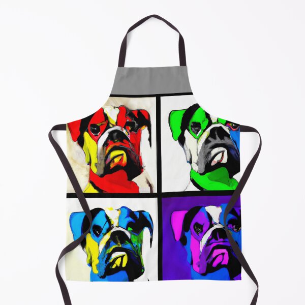 Item preview, 4 Boxer Dog Pop Art designed and sold by DiatomDesigns.