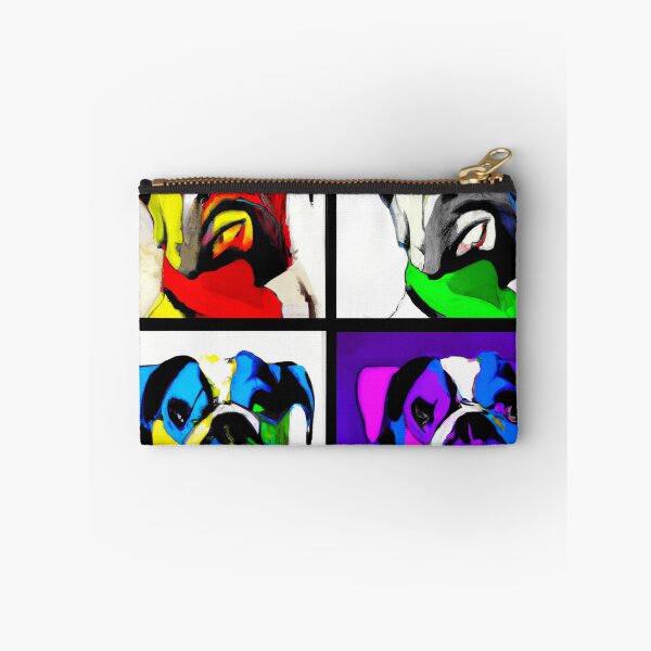 Item preview, 4 Boxer Dog Pop Art designed and sold by DiatomDesigns.