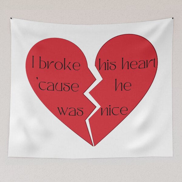 Item preview, Taylor Swift Midnight Rain - I broke his heart 'cause he was nice designed and sold by em-designss.