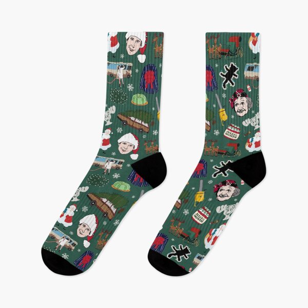 Item preview, Retro Vintage Family Holiday Green Christmas Vacation designed and sold by happyholidayfan.
