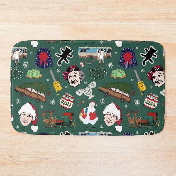 Item preview, Retro Vintage Family Holiday Green Christmas Vacation designed and sold by happyholidayfan.