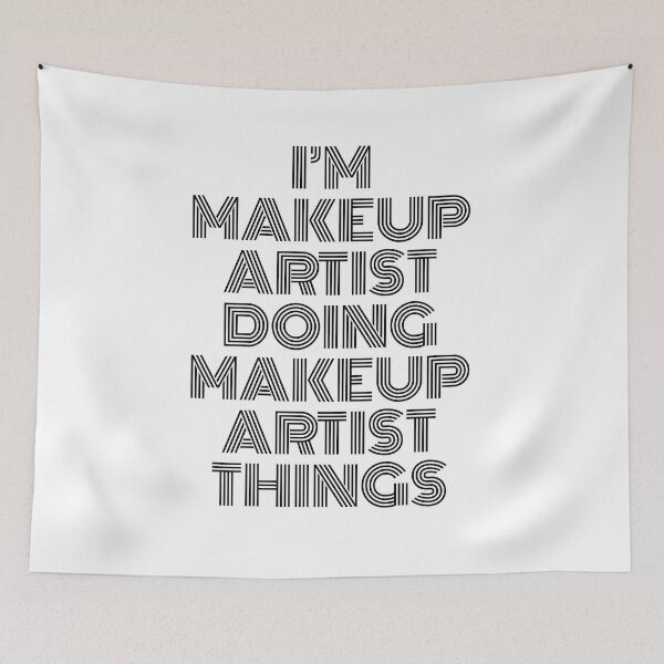 Item preview, I'm Makeup Artist Doing Makeup Artist Things Vintage Quote designed and sold by SVPOD.