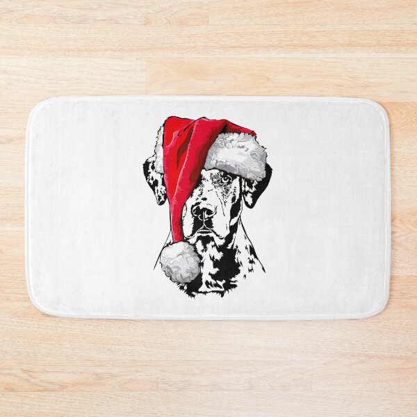 Item preview, Santa Catahoula Leopard Dog Christmas Dogs designed and sold by dogarts.