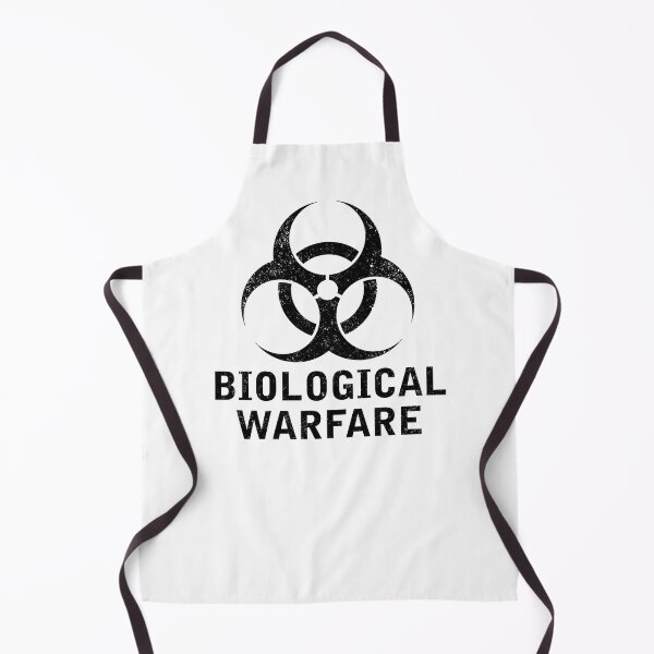 Item preview, BIOLOGICAL WARFARE word with Biohazard symbol designed and sold by Dreamakerstudio.