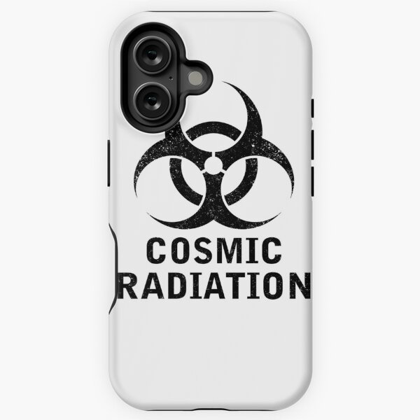 Artikel-Vorschau von KOSMISCHE STRAHLUNGSKRIEGSFÜHRUNG Wort mit Biohazard-Symbol, designt und verkauft von Dreamakerstudio.