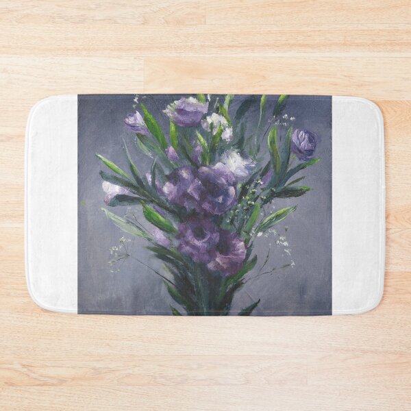 Item preview, Bouquet with purple lisianthuses designed and sold by GoldsteinART.