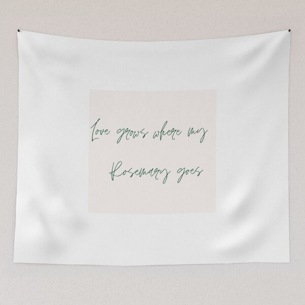 Item preview, Love grows where my Rosemary goes designed and sold by cedarsnerdshop.