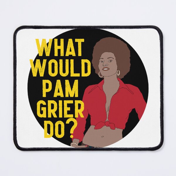 Item preview, Pam Grier Cartoon designed and sold by RevolutionInPaint.