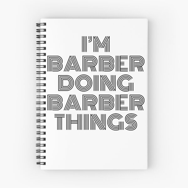 Item preview, I'm Barber Doing Barber Things Vintage Quote designed and sold by SVPOD.