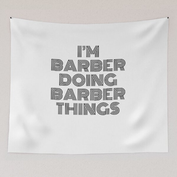 Item preview, I'm Barber Doing Barber Things Vintage Quote designed and sold by SVPOD.