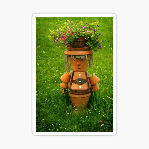 Tiroler happy gardener Sticker