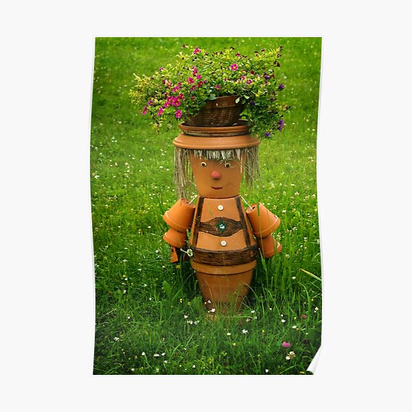 Tiroler happy gardener Poster
