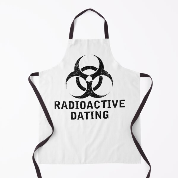 Item preview, RADIOACTIVE DATING word with Biohazard symbol designed and sold by Dreamakerstudio.