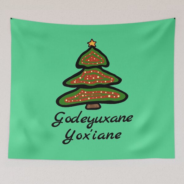Item preview, Godeyuxane Yox'iane - Merry Christmas Euchee Yuchi Tribe Holiday designed and sold by MagicBoutique.