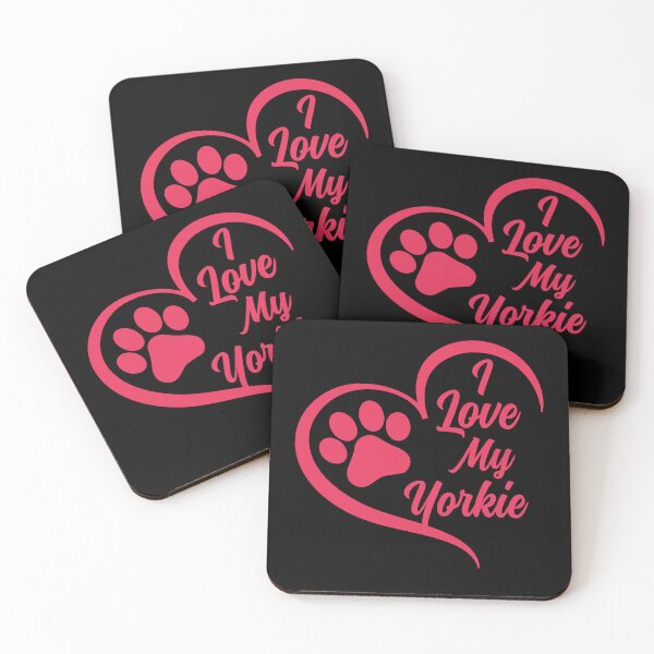 Item preview, I Love My Yorkie, Yorkshire Terrier Dog designed and sold by GreatWest.