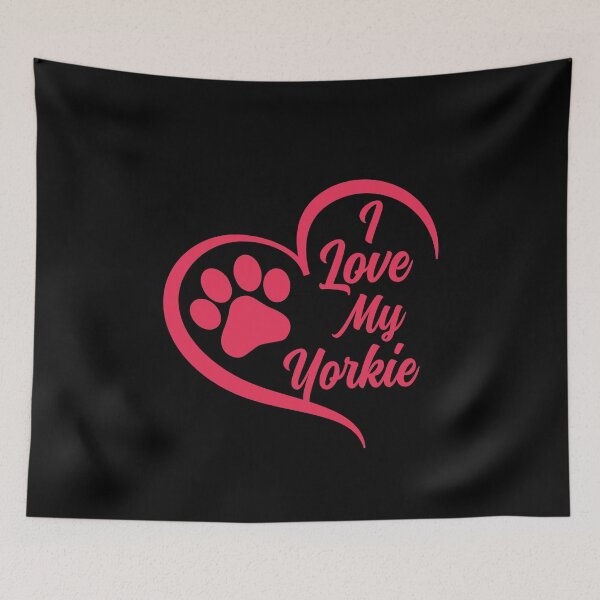 Item preview, I Love My Yorkie, Yorkshire Terrier Dog designed and sold by GreatWest.