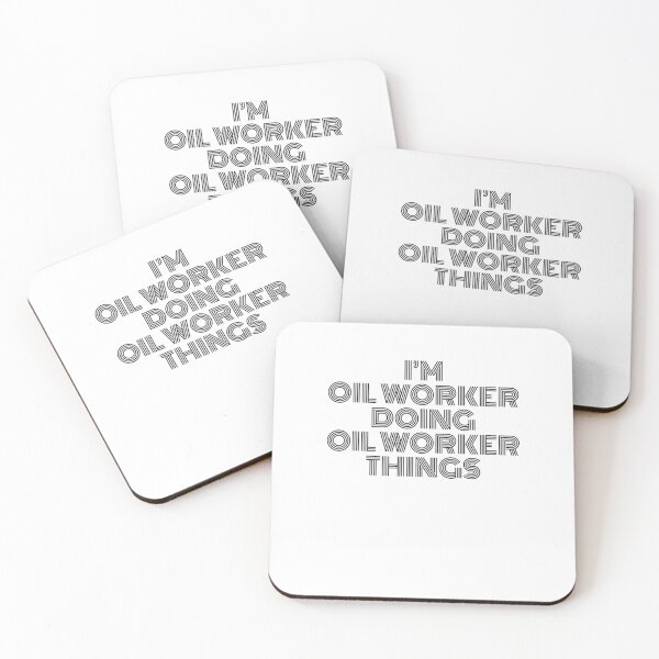 Item preview, I'm Oil worker Doing Oil worker Things Vintage Quote designed and sold by SVPOD.