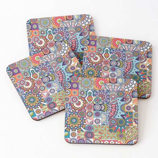 Item preview, Ethnic patchwork mandala  designed and sold by Vehiclestore.