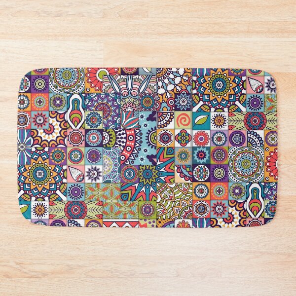 Item preview, Ethnic patchwork mandala  designed and sold by Vehiclestore.