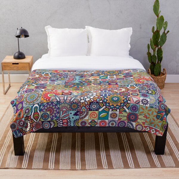 Item preview, Ethnic patchwork mandala  designed and sold by Vehiclestore.