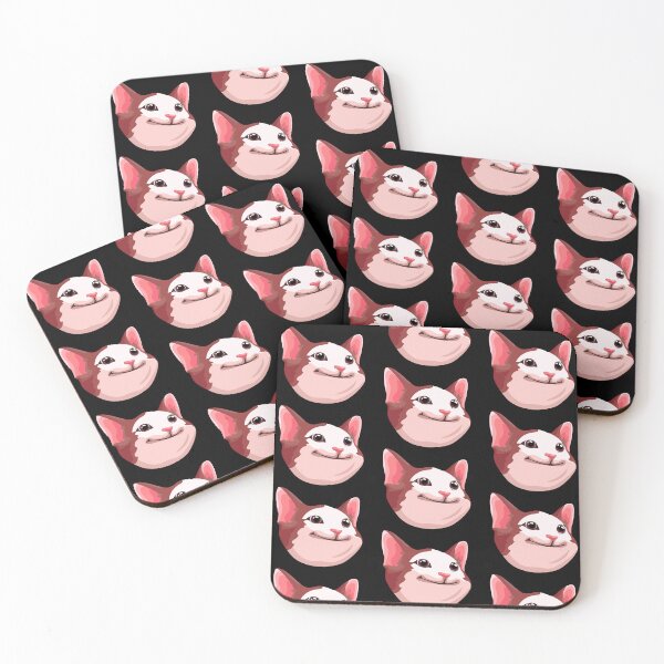 Item preview, Pop Cat Meme, Cursed Cat Images designed and sold by printify.