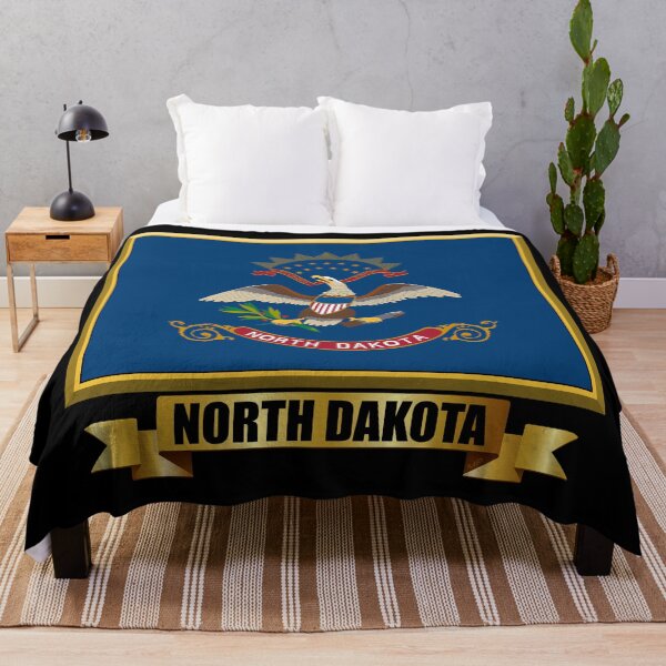 Item preview, NORTH DAKOTA Flag Gifts, Masks, Stickers & Products (N) designed and sold by mpodger.