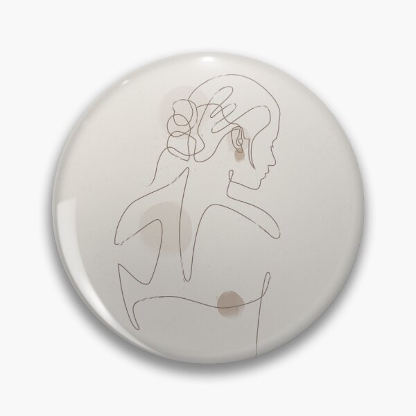 Item preview, Modern Woman Line Drawing designed and sold by AluraHome.