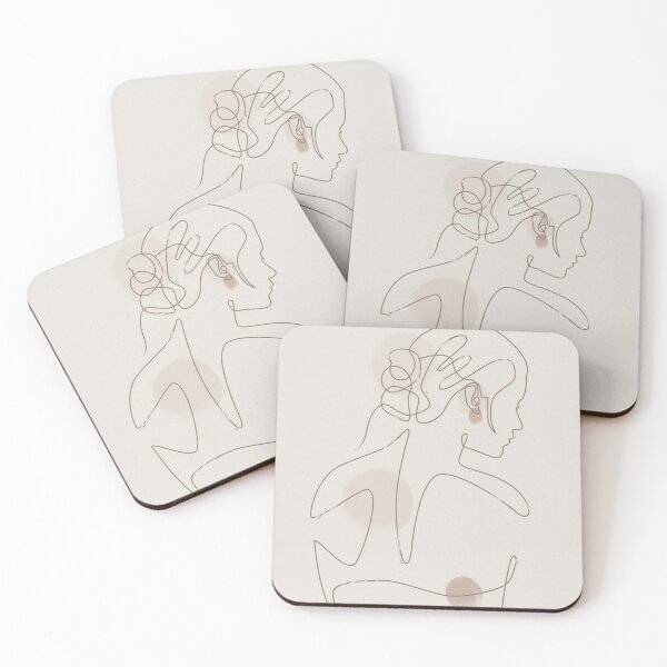 Item preview, Modern Woman Line Drawing designed and sold by AluraHome.