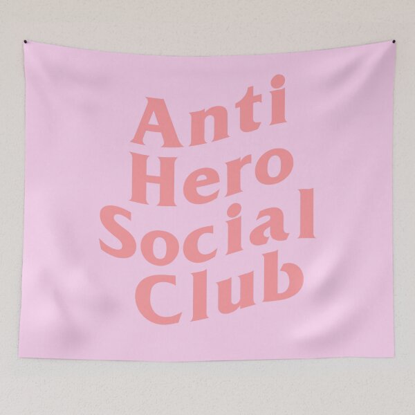 Item preview, anti hero social club (PINK!!!) designed and sold by cottagecorococo.