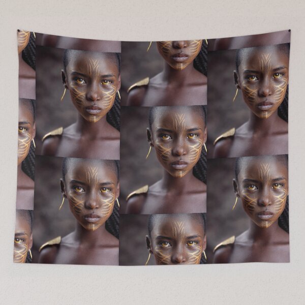 Item preview, Child female African warrior character designed and sold by breaker160.