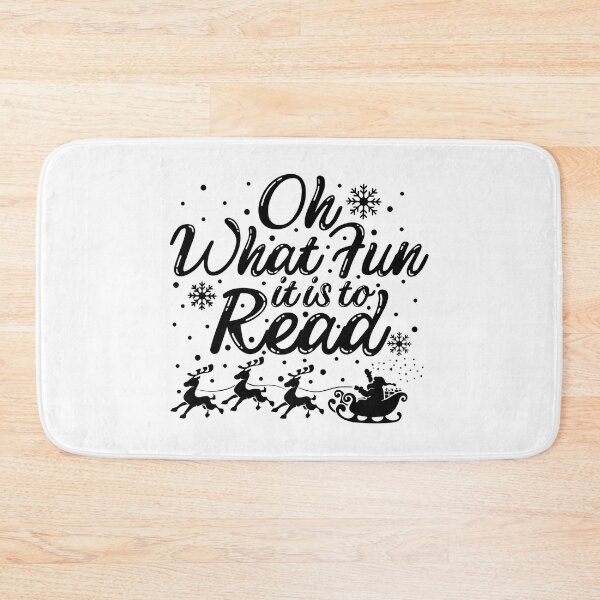 Item preview, Oh What Fun it is to Read Christmas Santa designed and sold by BlackSnowShop.